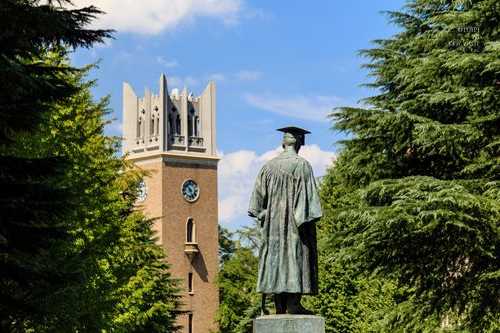 日本早稻田大学图案