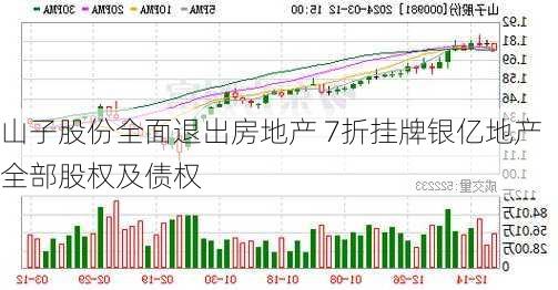 山子股份全面退出房地产 7折挂牌银亿地产全部股权及债权