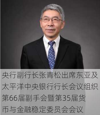 央行副行长张青松出席东亚及太平洋中央银行行长会议组织第66届副手会暨第35届货币与金融稳定委员会会议