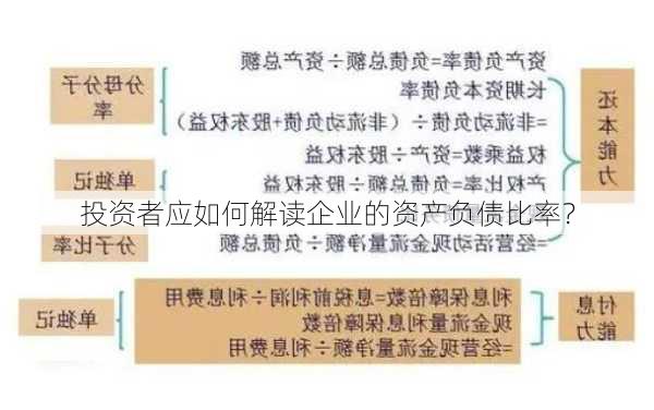 投资者应如何解读企业的资产负债比率？