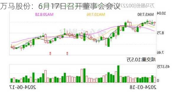 万马股份：6月17日召开董事会会议