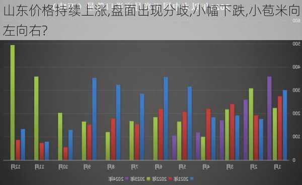 山东价格持续上涨,盘面出现分歧,小幅下跌,小苞米向左向右?