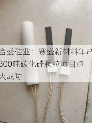 合盛硅业：赛盛新材料年产800吨碳化硅颗粒项目点火成功