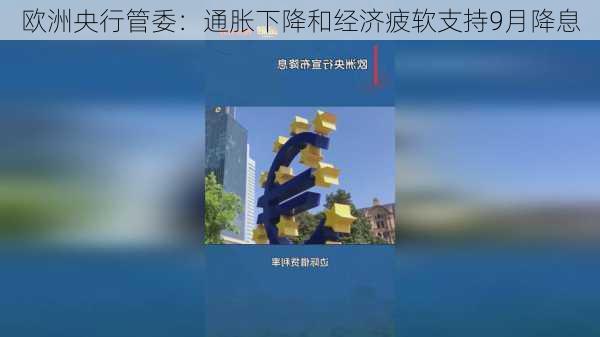 欧洲央行管委：通胀下降和经济疲软支持9月降息