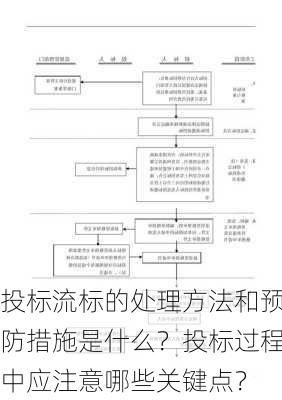 投标流标的处理方法和预防措施是什么？投标过程中应注意哪些关键点？