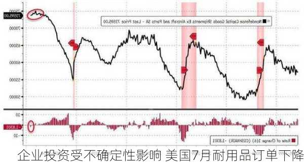 企业投资受不确定性影响 美国7月耐用品订单下降