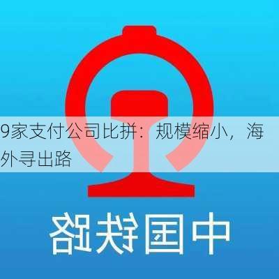 9家支付公司比拼：规模缩小，海外寻出路