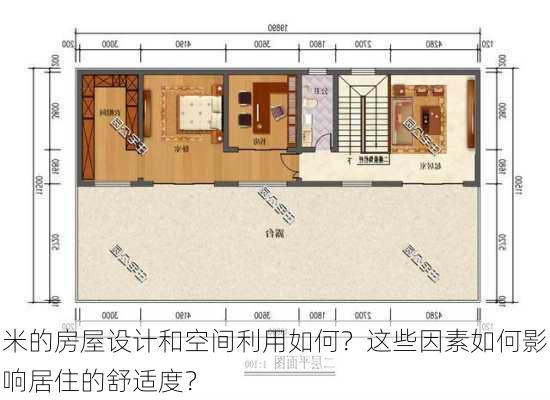 米的房屋设计和空间利用如何？这些因素如何影响居住的舒适度？