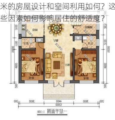 米的房屋设计和空间利用如何？这些因素如何影响居住的舒适度？