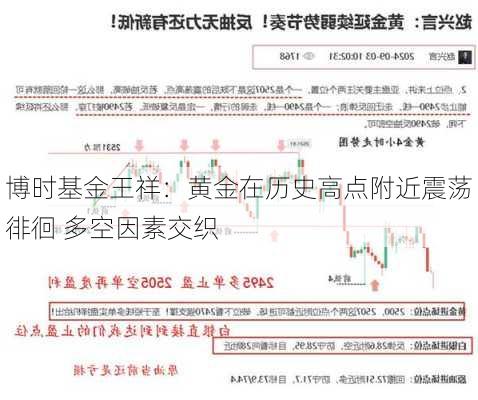 博时基金王祥：黄金在历史高点附近震荡徘徊 多空因素交织