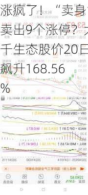 涨疯了！“卖身”卖出9个涨停？大千生态股价20日飙升168.56%