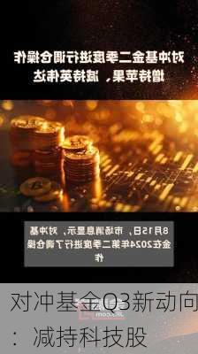 对冲基金Q3新动向：减持科技股